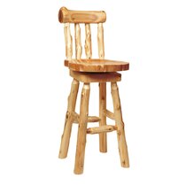 Rustic Log Cabin Bar Stools - Wayfair Canada